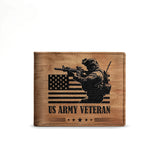Honor Duty Men's Wallet American Valor Veteran