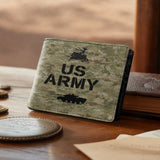 Honor Duty Men's Wallet Army Camo Pride