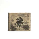 Honor Duty Men's Wallet Call On Me Brother