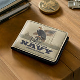 Honor Duty Men's Wallet Eagle Honor Navy