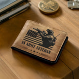Honor Duty Men's Wallet American Valor Veteran