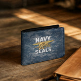 Honor Duty Men's Wallet Navy Elite Force