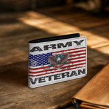 Honor Duty Men's Wallet Army Veteran Pride