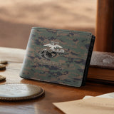 Honor Duty Men's Wallet Marines Brotherhood