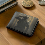 Honor Duty Men's Wallet Golden Honor Salute