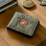 Honor Duty Men's Wallet Semper Fi Marine