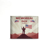 Honor Duty Men's Wallet Memorial Day Tribute