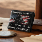 Honor Duty Men's Wallet Service And Honor