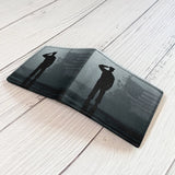 Honor Duty Men's Wallet Silent Navy Salute