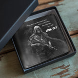 Honor Duty Men's Wallet Soldier of Faith