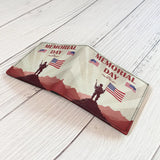 Honor Duty Men's Wallet Memorial Day Tribute