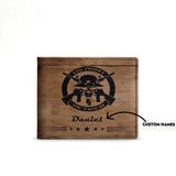 Honor Duty Men's Wallet Duty Never Ends