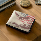 Honor Duty Men's Wallet Wings Glory Freedom