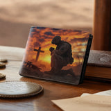 Honor Duty Men's Wallet Warrior’s Prayer