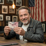 Honor Duty Men's Wallet Wings Glory Freedom