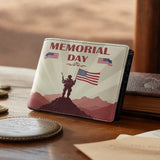 Honor Duty Men's Wallet Memorial Day Tribute