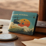 Honor Duty Men's Wallet Vietnam Veteran Huey