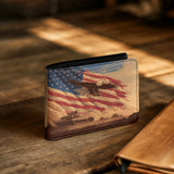 Honor Duty Men's Wallet Wings of Liberty