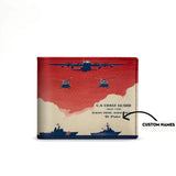 Honor Duty Men's Wallet Guardian of Seas