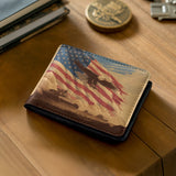 Honor Duty Men's Wallet Wings of Liberty