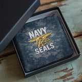 Honor Duty Men's Wallet Navy Elite Force