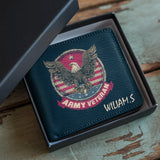 Honor Duty Men's Wallet Veteran Eagle Pride