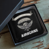 Honor Duty Men's Wallet Airborne Brotherhood