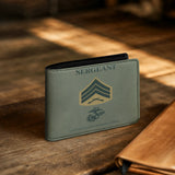 Honor Duty Men's Wallet Valor Rank
