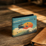 Honor Duty Men's Wallet Vietnam Veteran Huey