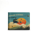 Honor Duty Men's Wallet Vietnam Veteran Huey