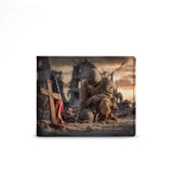 Honor Duty Men's Wallet Fallen Brothers Tribute