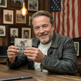 Honor Duty Men's Wallet Eagle Honor Navy