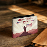 Honor Duty Men's Wallet Memorial Day Tribute
