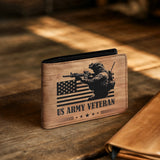 Honor Duty Men's Wallet American Valor Veteran