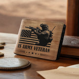 Honor Duty Men's Wallet American Valor Veteran