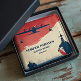 Honor Duty Men's Wallet Semper Paratus