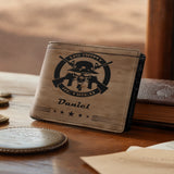 Honor Duty Men's Wallet Duty Never Ends