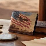 Honor Duty Men's Wallet Wings of Liberty