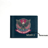 Honor Duty Men's Wallet Veteran Eagle Pride