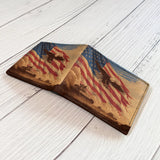 Honor Duty Men's Wallet Wings of Liberty