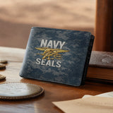 Honor Duty Men's Wallet Navy Elite Force