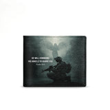 Honor Duty Men's Wallet Guardian In The Shadows