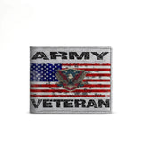 Honor Duty Men's Wallet Army Veteran Pride