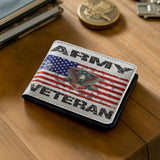 Honor Duty Men's Wallet Army Veteran Pride