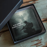 Honor Duty Men's Wallet Guardian In The Shadows