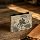 Honor Duty Men's Wallet Call On Me Brother