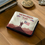 Honor Duty Men's Wallet Memorial Day Tribute