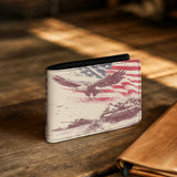 Honor Duty Men's Wallet Wings Glory Freedom