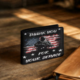 Honor Duty Men's Wallet Service And Honor