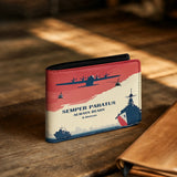 Honor Duty Men's Wallet Semper Paratus
